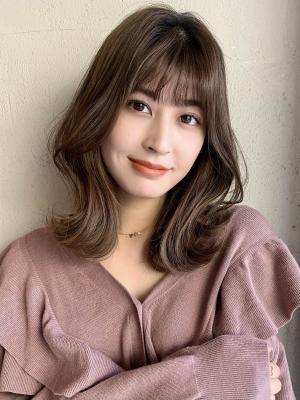 韓国風　くびれヘア