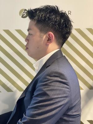 大人のサイドパートスタイル【BARBER- BAR】