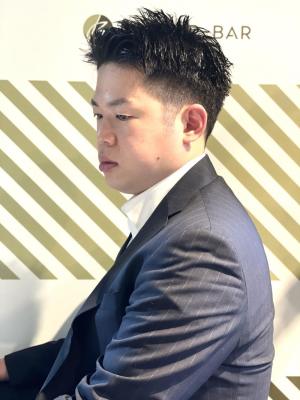 大人のサイドパートスタイル【BARBER- BAR】