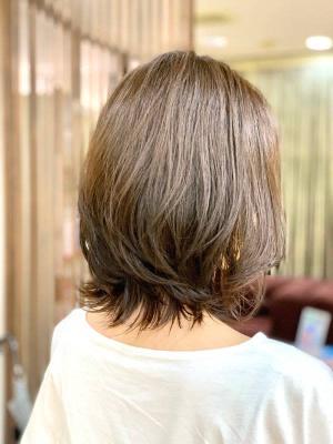 大人可愛い/30代40代50代/外ハネ/レイヤーカット/小顔 大人可愛い/30代40代50代/外ハネ/レイヤーカット/小顔
