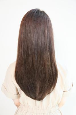 大人可愛いツヤロング