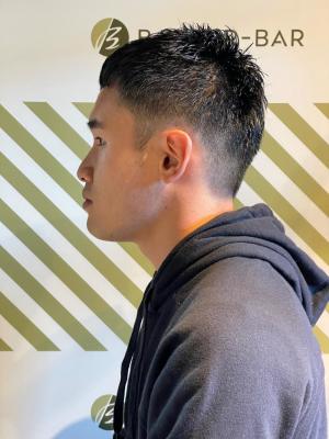 大人の刈り上げスタイル【BARBER-BAR】