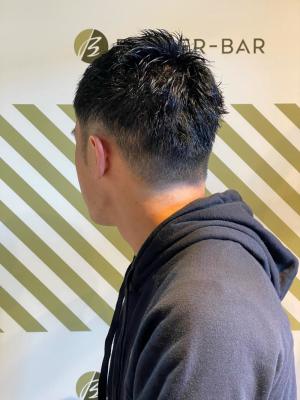 大人の刈り上げスタイル【BARBER-BAR】