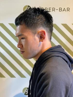 大人の刈り上げスタイル【BARBER-BAR】