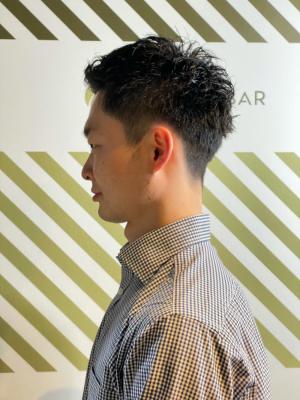 大人のパーマスタイル【BARBER-BAR】