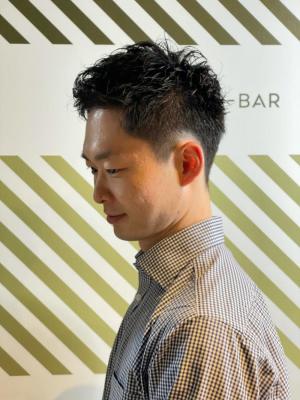 大人のパーマスタイル【BARBER-BAR】
