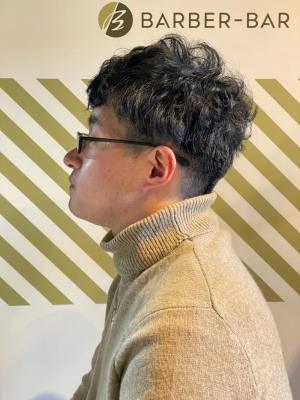 大人のパーマスタイル【BARBER-BAR】