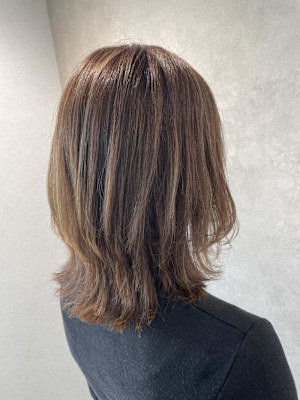 miu&伊藤夏海 白髪ぼかしハイライト◎