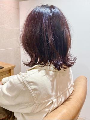 外ハネロブスタイル