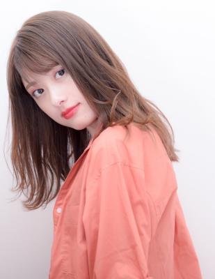 ナチュラル艶カラー