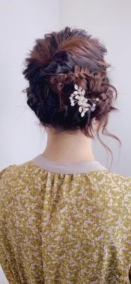 【結婚式】【ヘアセット】【アップセット】