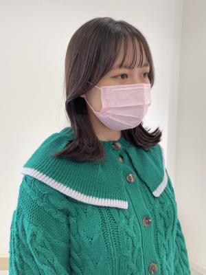 【 YOKE 】ラベンダーブラウンヨシンモリくびれヘア