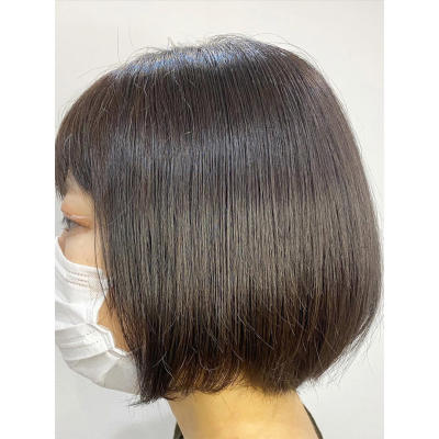 大人可愛いラフショートスタイル	
