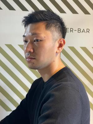 大人の刈り上げスタイル【BARBER-BAR】