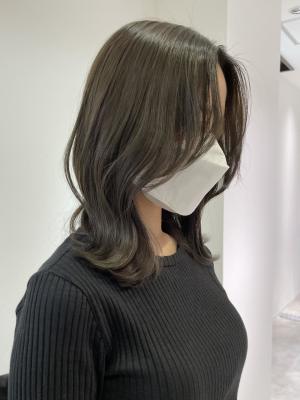 【 YOKE 】ミントグレージュくびれヘアエギョモリ韓国