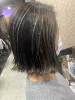 白髪が目立たない！大人ハイライト
