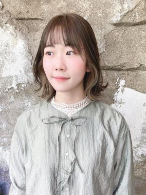 【Reir吉祥寺】*インナーカラー+ミルキーベージュ*