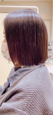 【髪質改善ストレート】