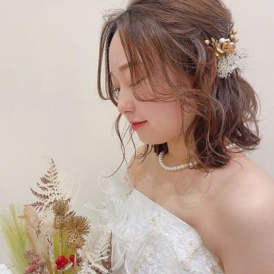 ブライダル　リハーサルヘアメイク