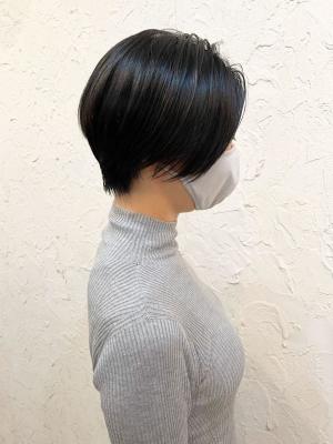 【flor 戸塚】*マニッシュショート+モノトーン*