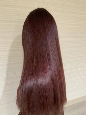 髪質改善ストレート