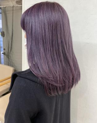 Lia　紫系カラー色落ちも楽しめます♪