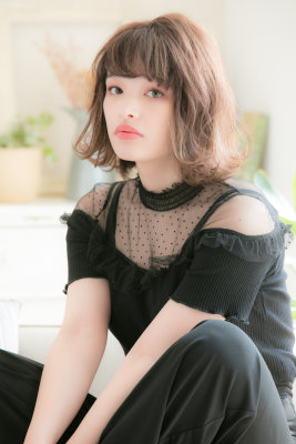 リラックス感漂う外ハネボブ