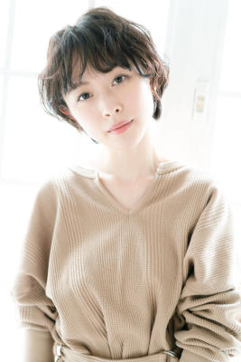 自然体が可愛いリラックスショート