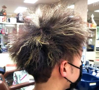 ヘアサロンハラダ×ショートツイストパーマ