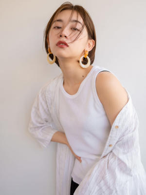 【石井知希】シースルーボブ
