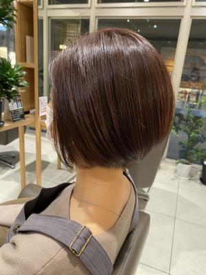 好感度高めのナチュラルボブ