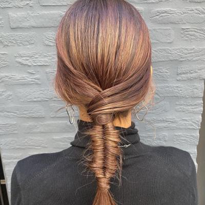 ロング　ヘアアレンジ