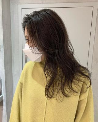 YOKE ロングレイヤー 大人グレージュ オージュア