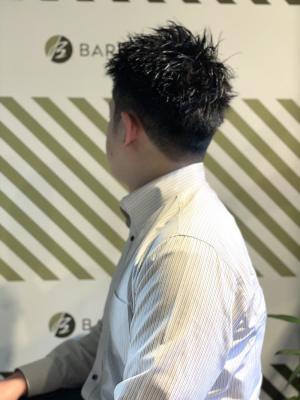 大人の刈り上げショートスタイル【BARBER-BAR】