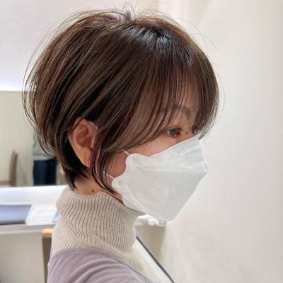 朝のスタイリングを楽にするショート