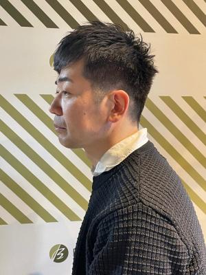 大人の刈り上げスタイル【BARBER-BAR】