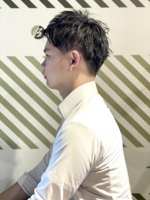 大人のシンプルショート【BARBER-BAR】
