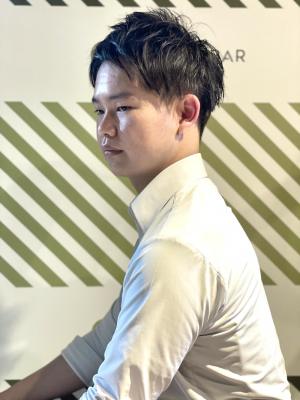 大人のシンプルショート【BARBER-BAR】