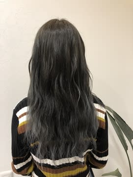 グラデーション【アッシュグレー】