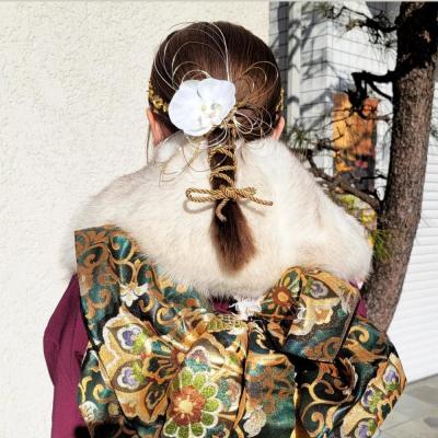 成人式着付けとヘアセット