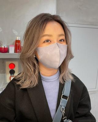 YOKE ロングボブ ハイトーン 