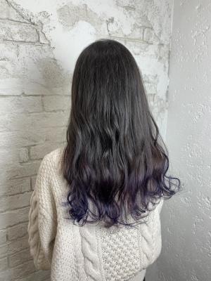 パープルグラデーション10代20代11000円
