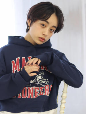 20代30代40代◇前髪なしくせ毛ショート 20代30代40代◇前髪なしくせ毛ショートのイメージ画像