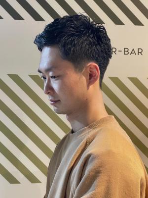 大人のパーマスタイル【BARBER-BAR】