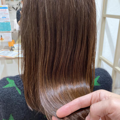 #イマヘア美髪改善　イロ酸熱の力でマイナス20歳の髪質へのイメージ画像