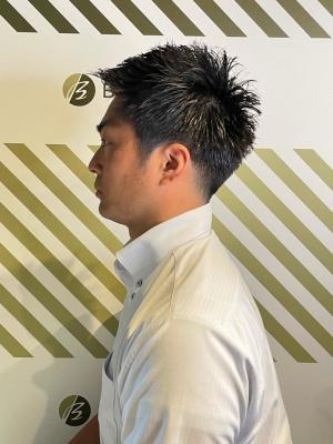 大人の刈り上げスタイル【BARBER-BAR】
