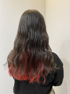 インナーカラー【red】