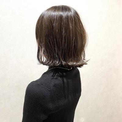 大人かわいい外ハネボブスタイル