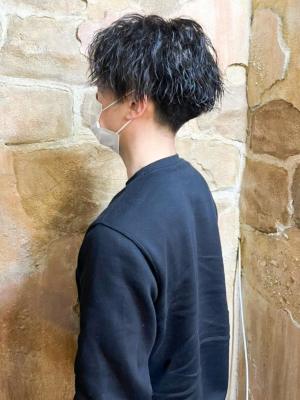 【151e_戸塚】*束感ショート+フェザースパイラル*
