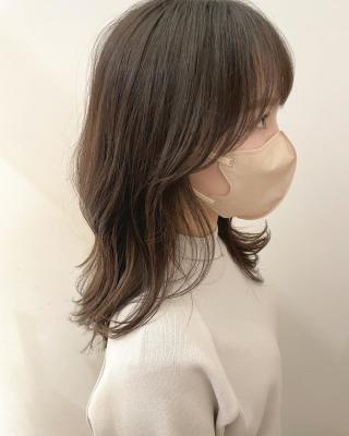 韓国風　顔まわりレイヤー　＊